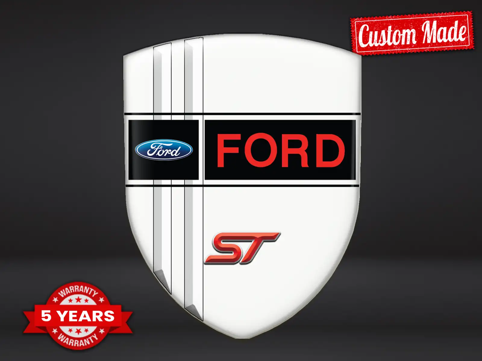 Ford Heckscheibenaufkleber Stern Premium Universal Auto